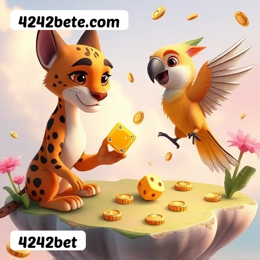 4242bet bônus R$5.000 + 500 giros - Rollover 35x, prazo 30 dias, 38% taxa conversão